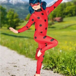 Miraculous LadyBug Costume- Jumpsuit Only